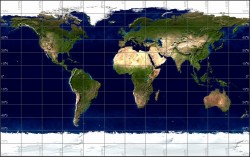 GLG Map Server:
                     Rectangular Projection with Shaded Relief