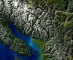 GLG Map Server: Shaded Relief Image