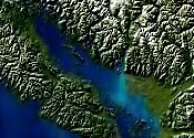 Sample of Elevation Data used as Shaded Relief